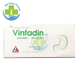 Vinfadin 40mg - Hộp 4 vỉ x 5 ống x 5ml